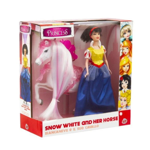 Princess Doll With Horse Snow White - GG03024-T